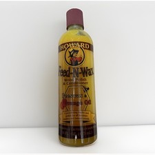 Howard Feed-N-Wax Wood Polish and Conditioner With Microfiber Cloth 16-Ounce