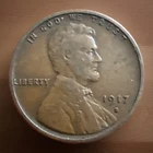 1917-S LINCOLN WHEAT CENT, VERY NICE "XF" condition, #2217