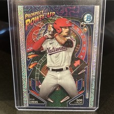 2024 Bowman - Mega Box Chrome Prospect Power-Up Dylan Crews #PP-10 (RC) 21826-27