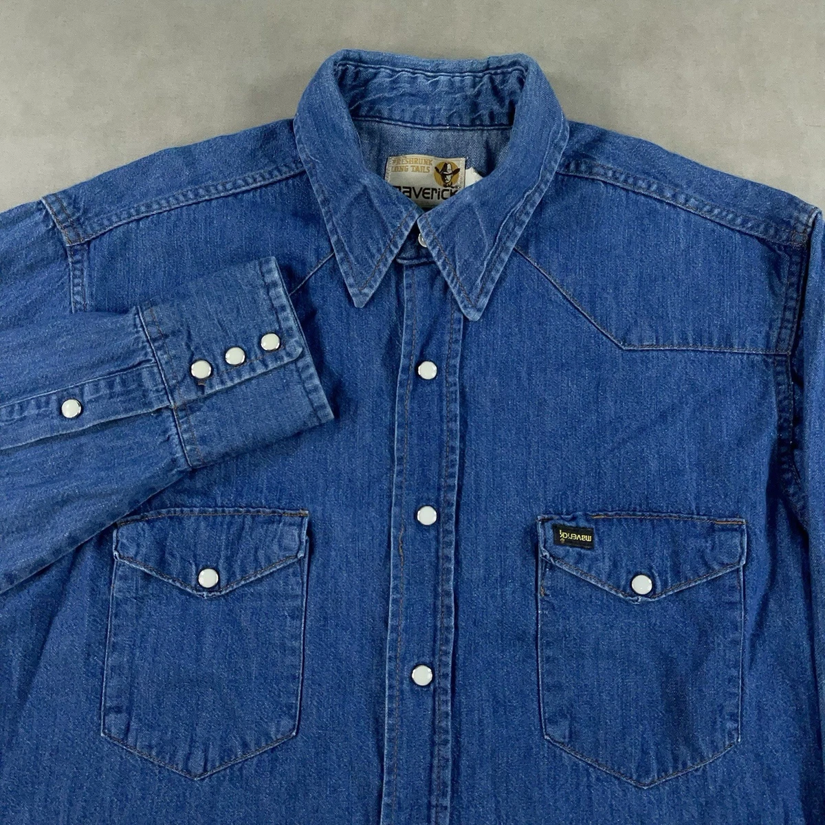 Mavericks Western Casual Button-Down Shirts for Men for sale | eBay
