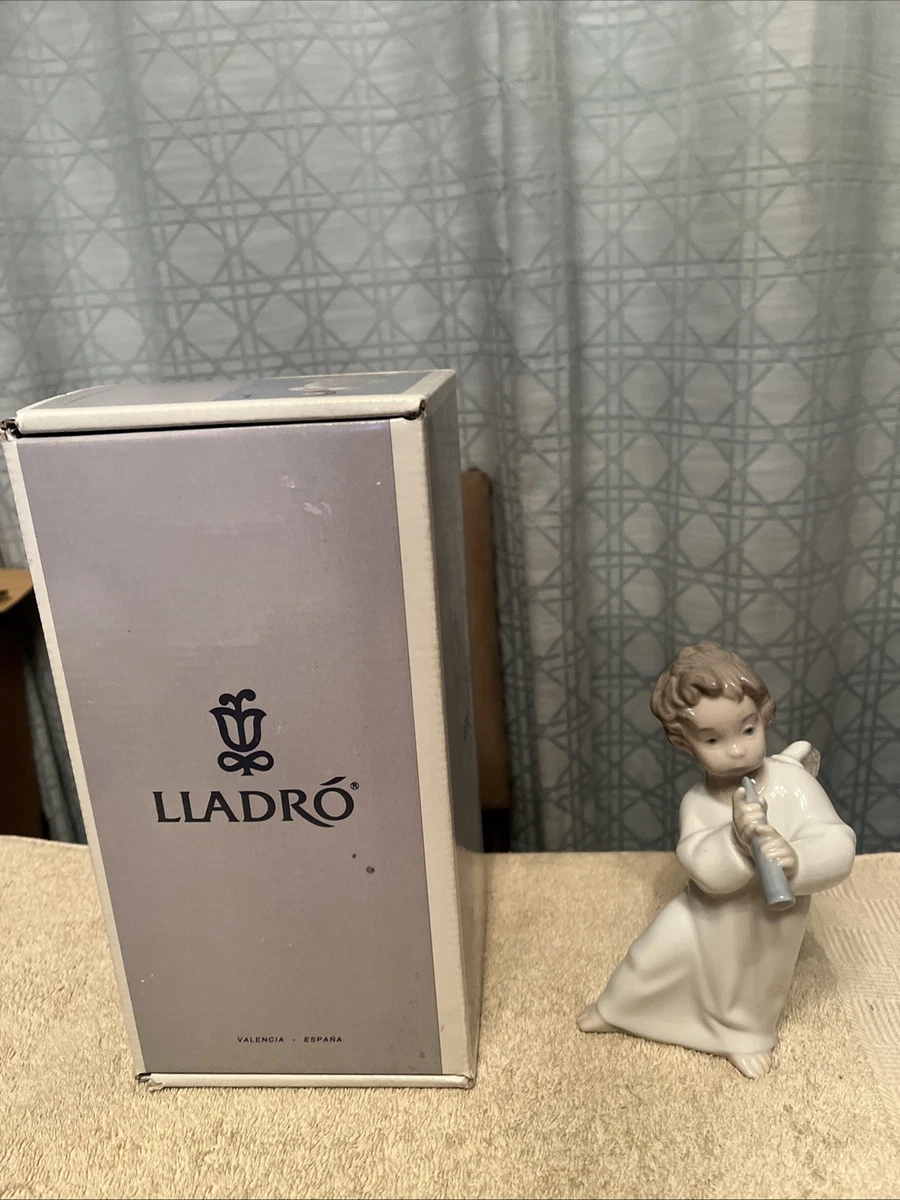 Lladro Angel With Flute In Lladro Angel Figurines for sale | eBay