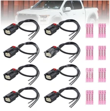 8X Ignition Coil Connector Plug Cable Wire Fit For 2009-2017 Ford Flex 3.5L V6