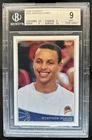 2009-10 Topps Stephen Curry Rookie RC #321 Warriors BGS 9