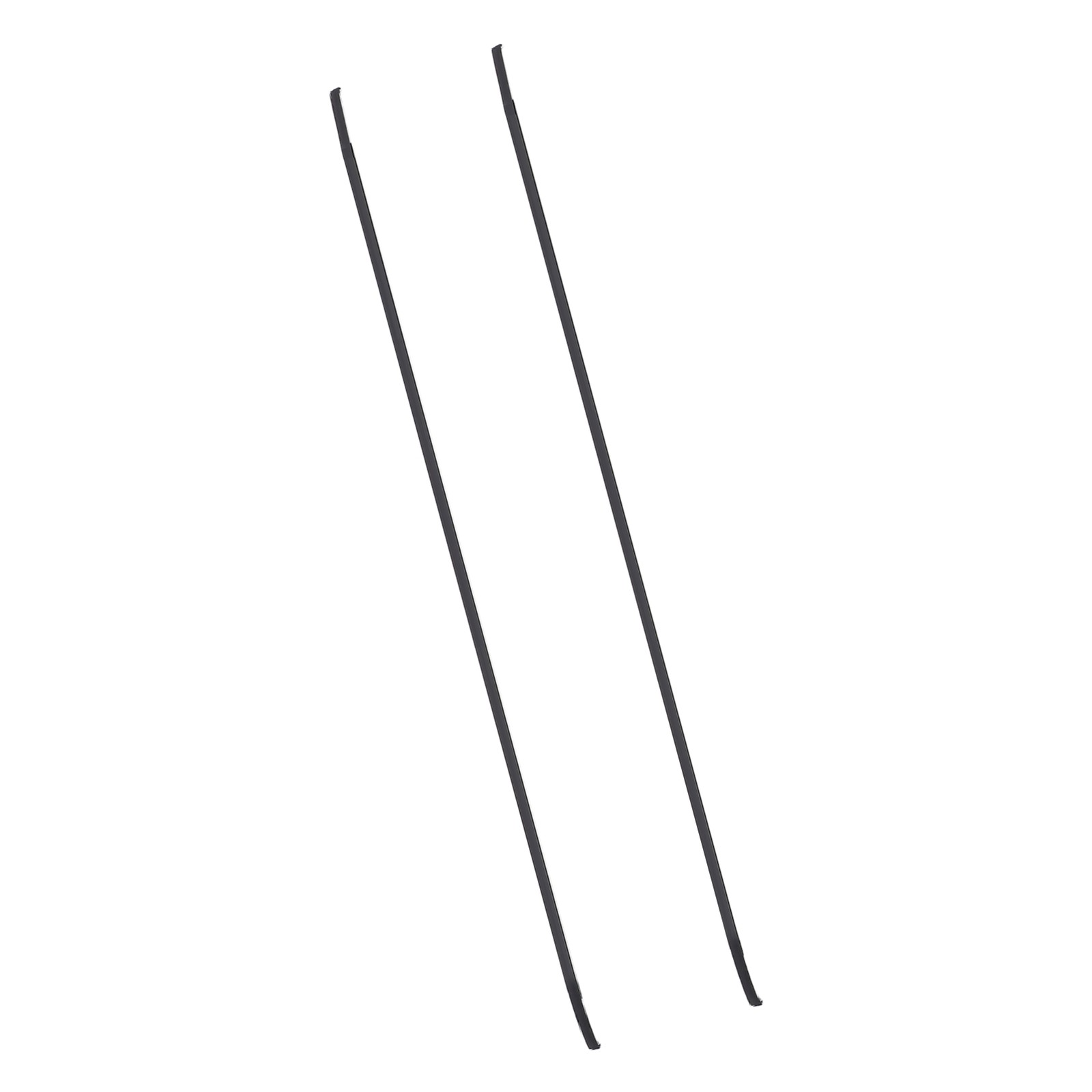 Pair Of Roof Molding Seal Strip Rubber Noise Reduction Windproof 75555‑02270