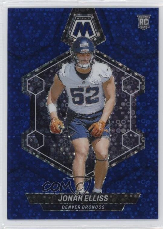 Jonah Elliss Panini Mosaic #364 Blue No Huddle