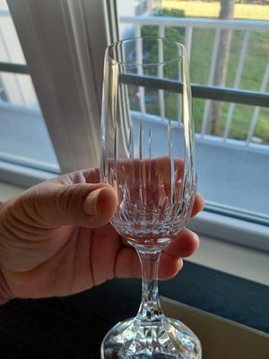 Set of (2) Schott-Zwiesel 7 3/8'' Crystal Champagne Flutes Westminster Pattern