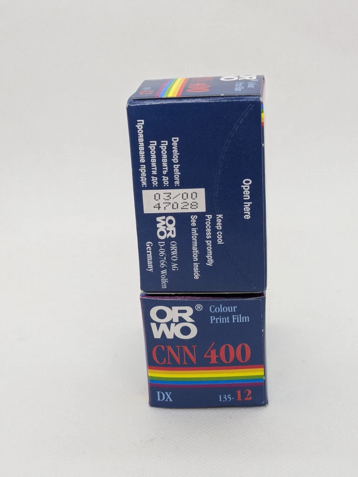 2x ORWO CNN 400 Color TESTED, 12 Exp, ISO 400 35mm LOMO - Bild 2 von 4