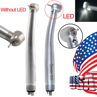 Dental High Speed /LED E-Generator Handpiece Push Button 2HOLE/4HOLE fit NSK udm