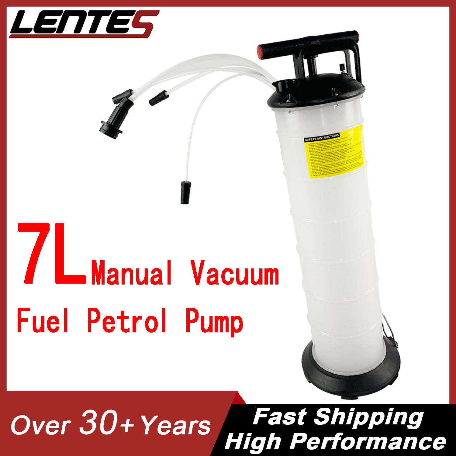 7 Liter Oil Changer Fluid Extractor Manual Hand Operated Vacuum