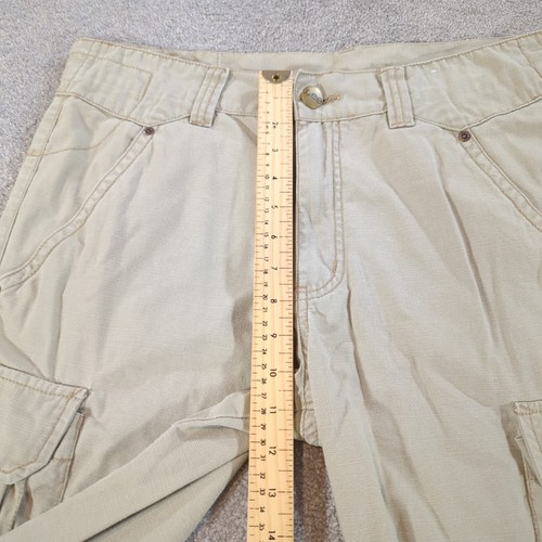 Lee Cargo Shorts Mens XL Beige Khaki Workwear Combat Utility Pockets Outdoor W36 - Picture 5 of 12