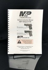 Smith & Wesson M&P Bodyguard 380 Manual: 52 Pages, Coil bound, Protective Cover