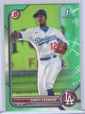 EDDYS LEONARD 2022 BOWMAN GREEN 1ST BOWMAN PROSPECT #D 022/399