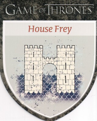 Game of Thrones Season One, House Frey Die Cut Card H7