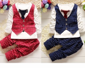 Baby clothes KIDS boy clothes formal suit top&amp;pants outfits gentleman tuxedo