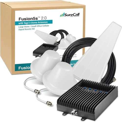 Amplificateur de signal cellulaire SureCall Fusion5s - 6000 pieds carrés - Kit dôme Yagi 2 - Neuf - Photo 4 sur 11