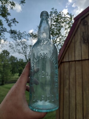 Antique Baltimore Loop/Blob Top Finlay Brewing Co Toledo Ohio Bottle | eBay