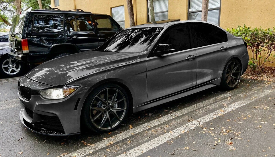 For 12-18 F80 M3 STYLE SIDE SKIRTS ROCKER PANEL FOR BMW F30 F31 3 SERIES SEDAN Foto 4 de 4