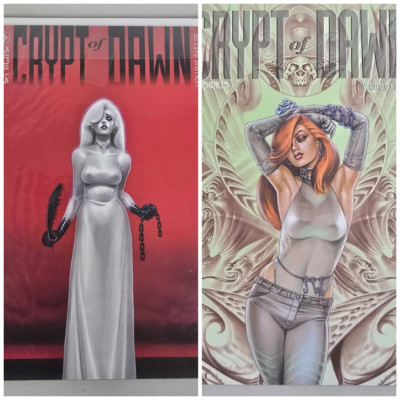 Crypt of Dawn Volume 5 and Volume 6  (Sirius Entertainment March 1999)