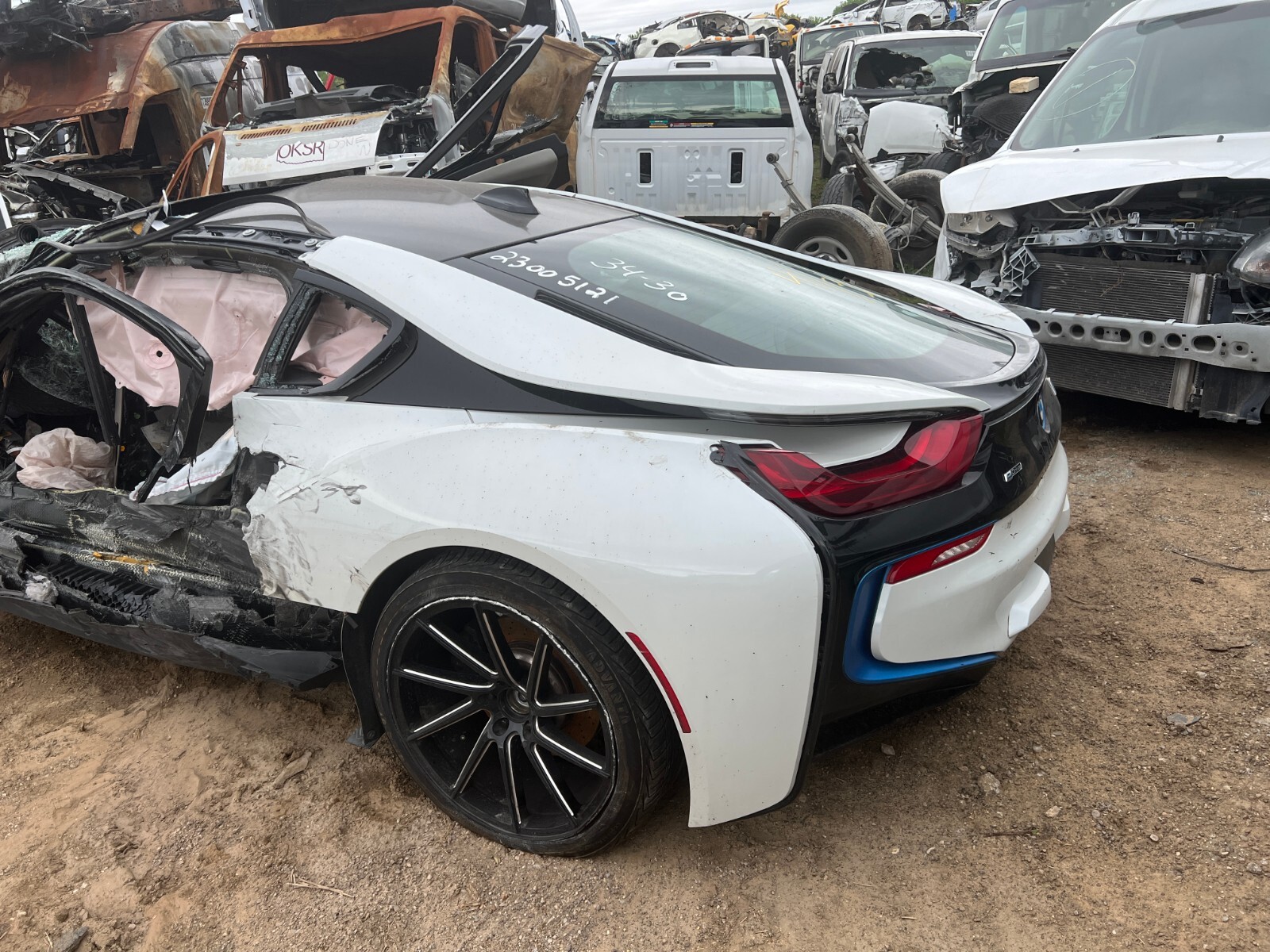 2014-2019 BMW I8 FRONT 2 SPEED TRANSMISSION & Electric EDrive Motor ASSEMBLY OEM