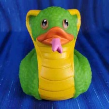 Cobra Snake Rubber Duck Wild Republic NEW 