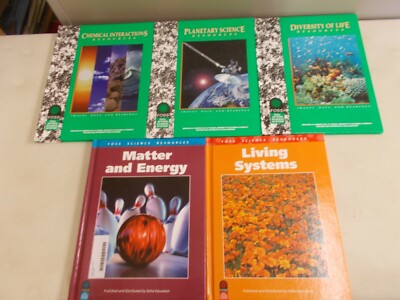5 FOSS FULL OPTION SCIENCE SYSTEM HC IMAGES DATA READINGS SCIENCE LIFE CHEMICAL