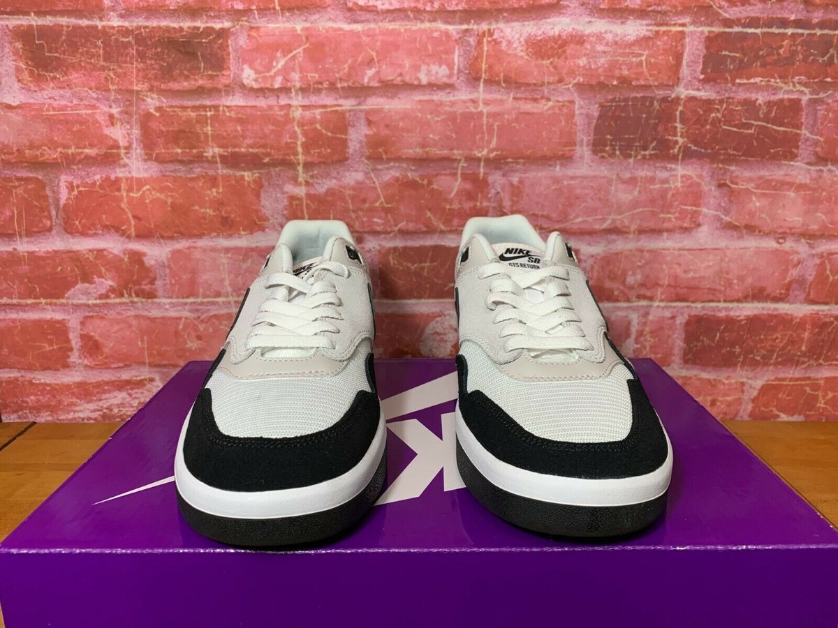 Nike SB GTS Return Black Vast Grey White CD4990-004 sz 7 Men's