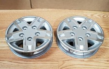 Quantum Rehab Q6 Edge Power Wheelchair Drive Wheels Aluminum 8" Pair 