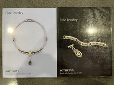 2 Sotheby’s Beverly Hills Fine Jewelry Auction Catalogs 1996 & 1997 Famous
