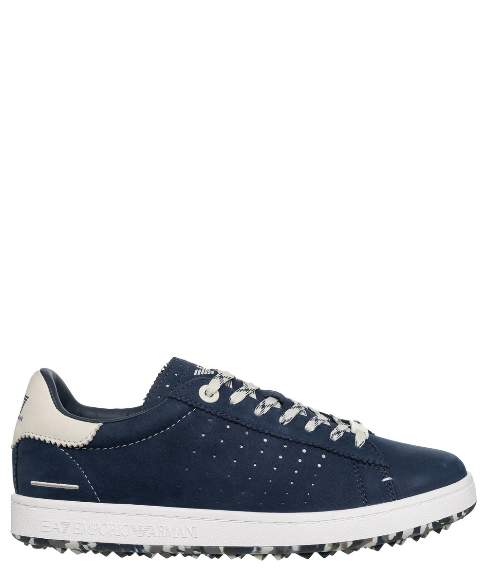 Emporio Armani EA7 sneakers women X8X187XK403U239 Blue logo