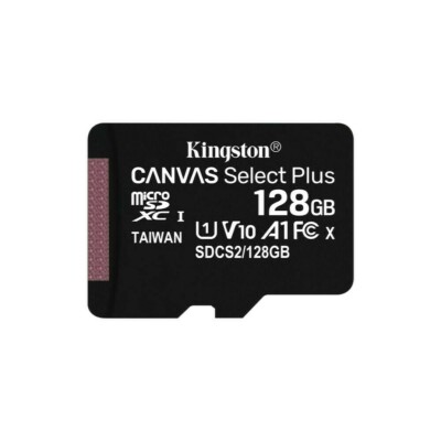 Kingston Technology 128GB MICROSDXC CANVAS SELECT