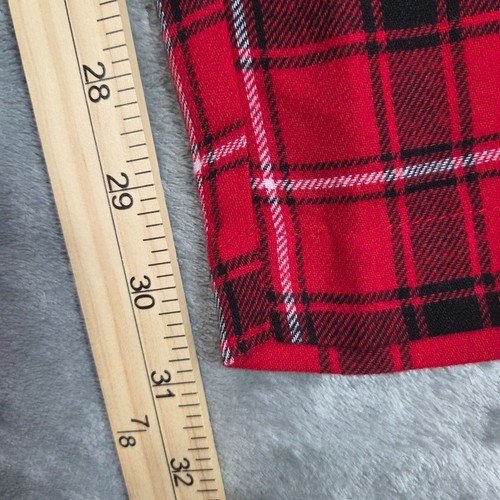 Kansas City Chiefs Pajama Lounge Pants Womens XL Black Plaid NFL Apparel - Picture 9 of 9