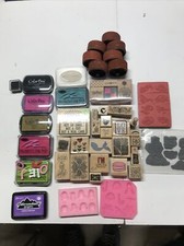 Color Box Ranger Stampabilities Archival 49 Stamps Thrift Store Blessing