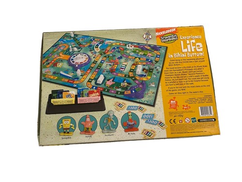 The Game of Life SpongeBob SquarePants Edition 2005 Milton Bradley COMPLETE ~ FS - Picture 3 of 10
