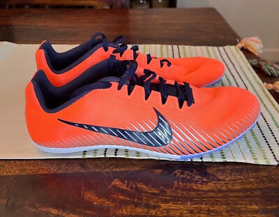 Nike Zoom Rival M 9 Bright Mango 2020 -Track and Field AH1020-800 Unisex Size 8 
