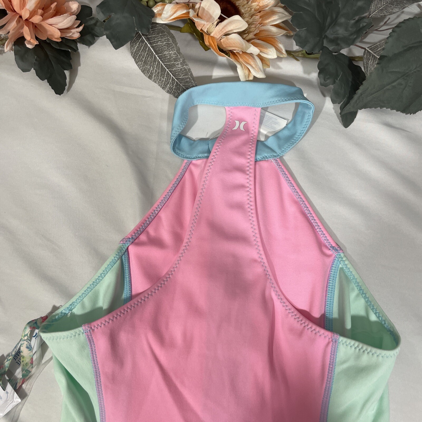 NWT $150 Hurley x LoveShackFancy [ Small ] Max One Piece Swimsuit #5218 image 10