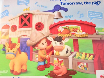 FISHER PRICE LITTLE PEOPLE CARING FOR ANIMALS FARM (U3