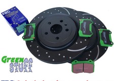 SET BREMSSCHEIBEN BREMSBELÄGE HINTEN FÜR CHEVROLET CAMARO SS 6.2L 365mm EBC