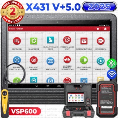 LAUNCH X431 PRO3S+ V5.0 PRO Bidirectional Car Diagnostic Scanner Tool Key Coding