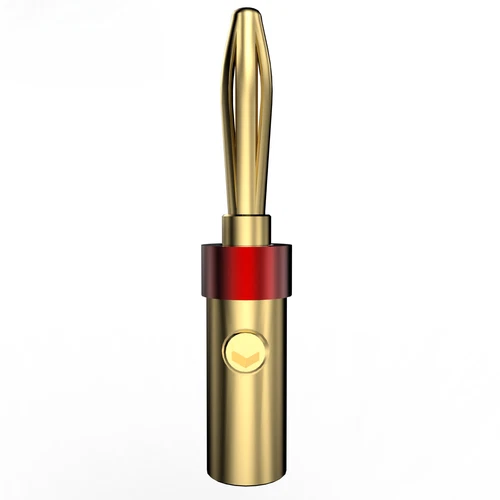 8PCS/set Gold Plated Banana Plug HIFI Audio Speaker Cable Banana Connector DIY - Picture 6 of 9