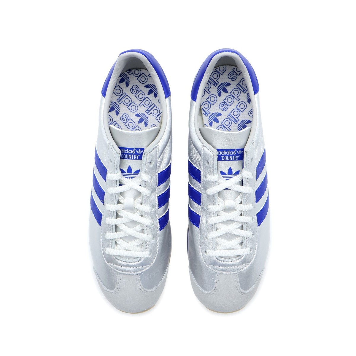 IE4230 adidas Originals Country OG Matt Silver Bright Blue White