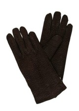Guanti Donna Invernali in Pelle Peccary Cinghiale Foderati Kashmir Made in Italy