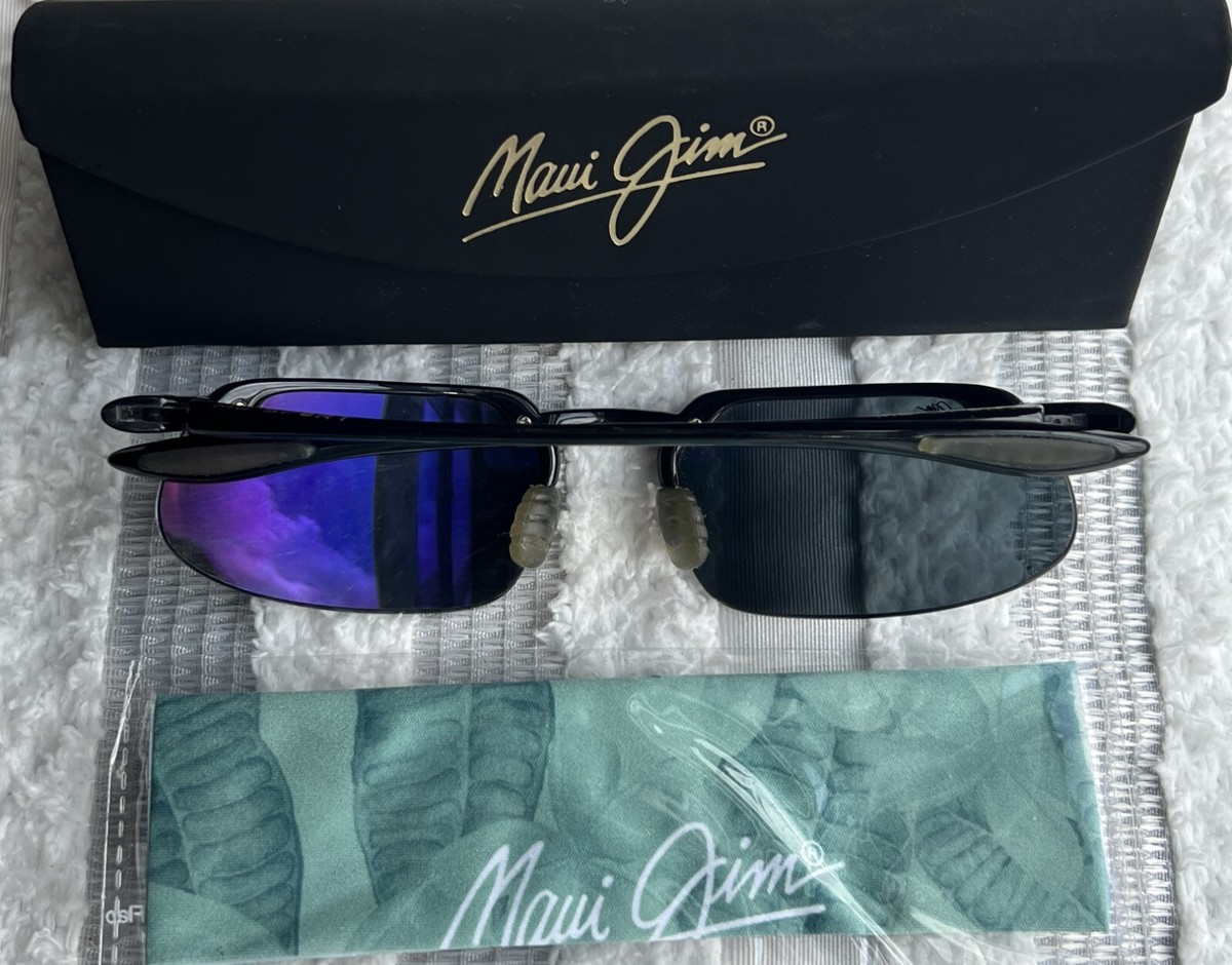 Maui Jim Kanaha MJ 409 02 Black Frame - Neutral Grey Polarized