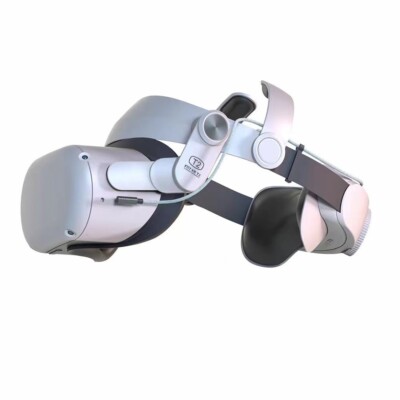 For Meta/Oculus Quest 2 ONLY, VR Battery Head Strap 5200mah Elite Strap
