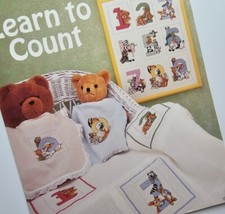 Vintage Just Cross Stitch Learn To Count Afghan cross stitch pattern #2114