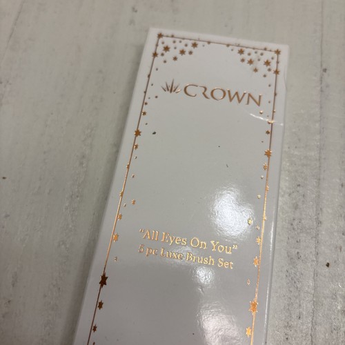 NIB Crown All Eyes On You 5pc Eye Brushes Set LOOK!! - Picture 8 of 11