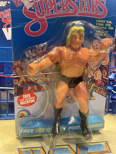 LJN MOC MINT WWF WRESTLING SUPERSTARS GREG THE HAM...