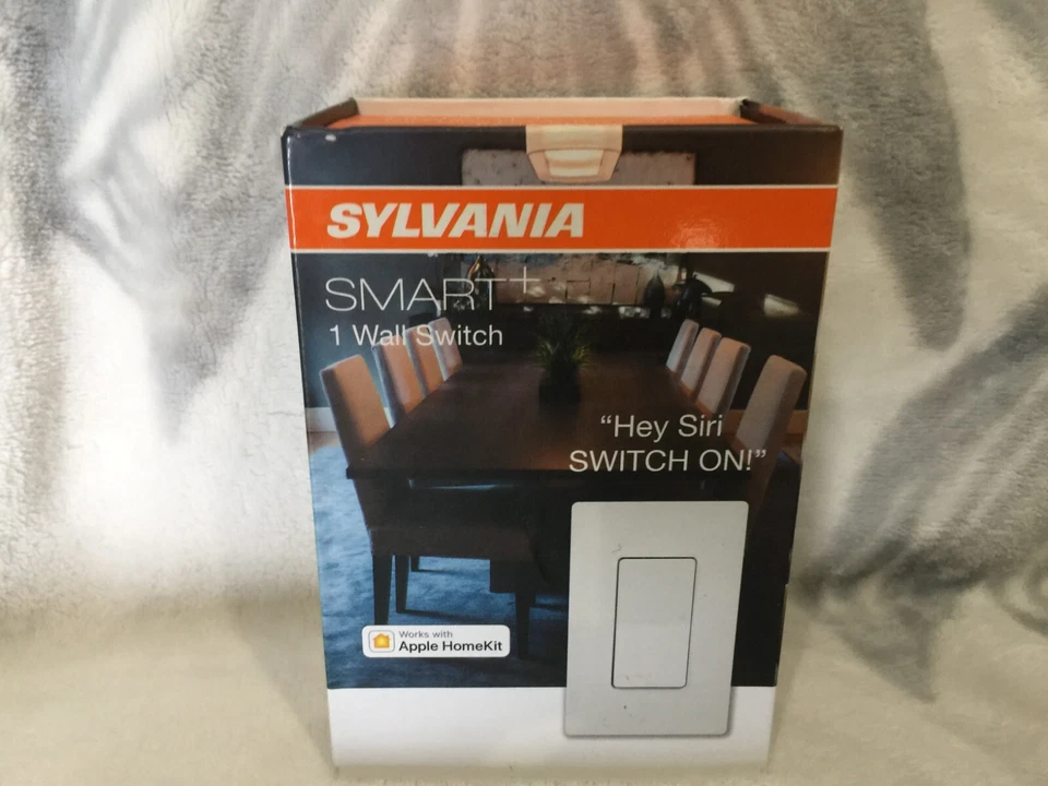 SYLVANIA SMART+ VOICE CONTROL SIRI BLUETOOTH IN-WALL SWITCH New S33 - Image 3 of 4