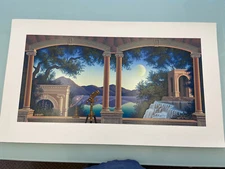 Jim Buckels " SATURNELLA "  Signed & Numbered Limited Edition  Serigraph