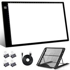 Diamond Painting Accessories A4 Light Pad, Upgraded Light Board High Brightne...
