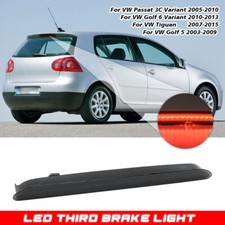 Freno Posteriore Terzo Stop LED Luce per VW Golf V 5 Plus Passat B6 Nero